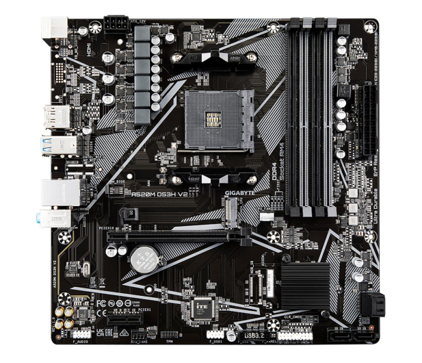 Gigabyte A520M DS3H V2 - 1197355 - zdjęcie 2
